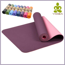Load image into Gallery viewer, 6MM TPE Non-slip Yoga Mats
